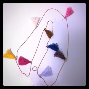 Tassel necklace